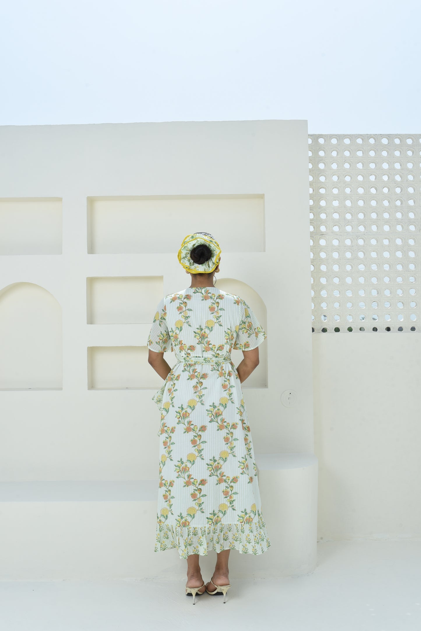 Anaar Bagh Gul Wrap Dress