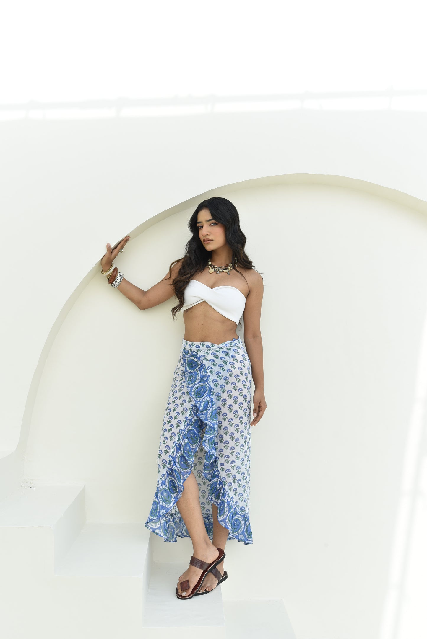 Blue Riviera Wrap Sarong
