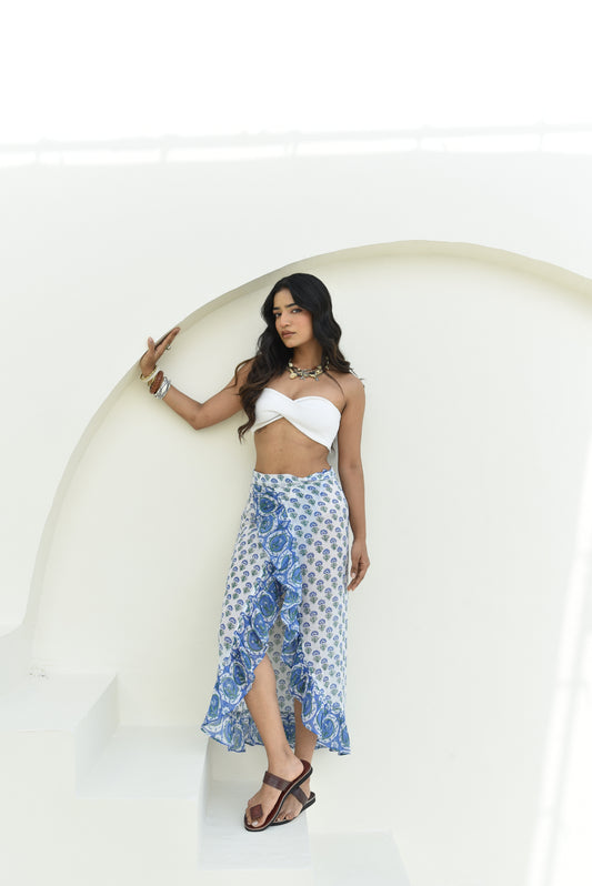 Blue Riviera Wrap Sarong